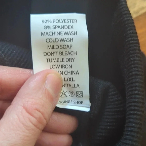 Comfy forever Black fleece High Waisted Winter Leggings - Picture 6 of 10